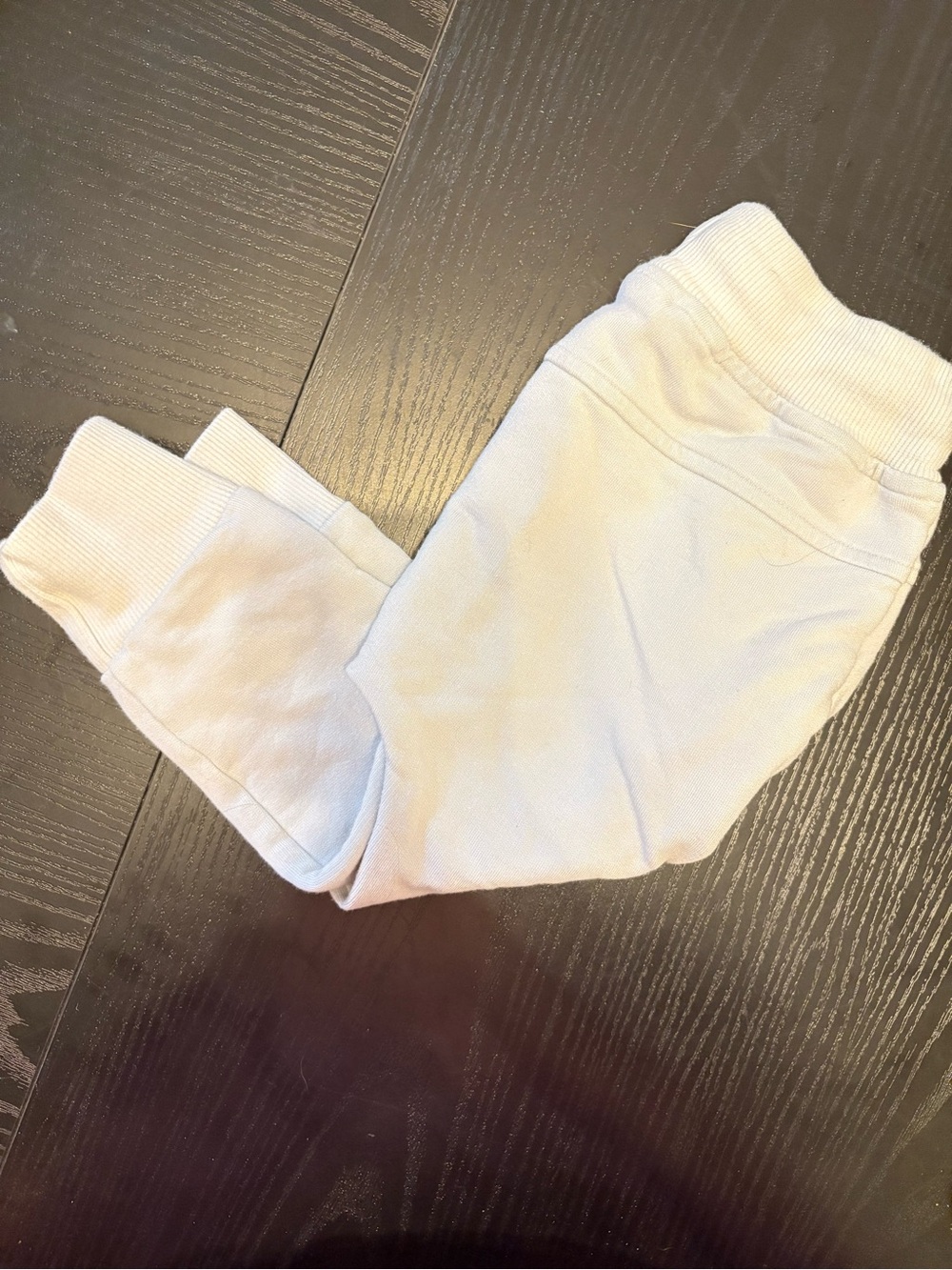 Kids Cream Cozy Jogger Sweatpants